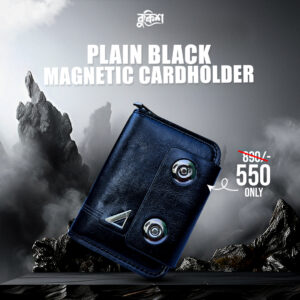 2 pcs Black Plane Double Pin Cardholder