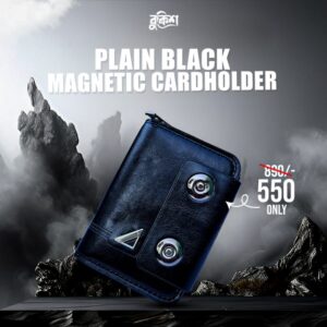 Black Plane Double Pin Cardholder