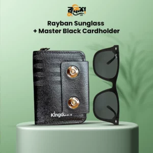 Card Holder (Master Black) + Premium Smart Sunglass