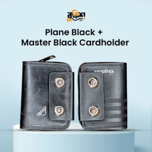 Card Holder (Plain Black) + Card Holder (Master Black)